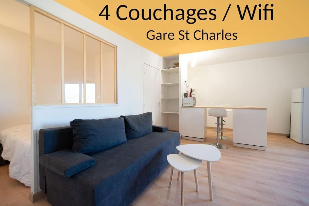 Fully Equipped Apartment 2 To 4 People St Charles Marseille Exterior photo